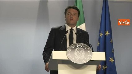 Renzi: «Italia era problema Ue con Grecia e adesso è soluzione»