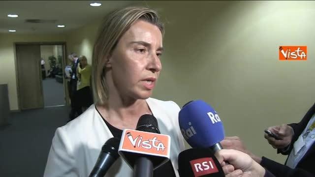 Mogherini: da Ue operazione navale per fermare trafficanti