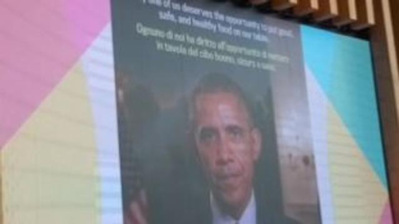 Expo, videomessaggio di Obama: «Tutti hanno dir...