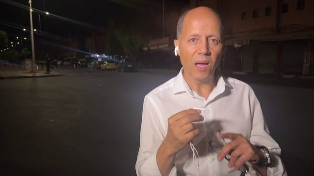 موفد #العربية مصطفى زارو: عودة محدودة لأهالي #مراكش إلى بيوتهم وسط ضغط على المخابز #زلزال_المغرب