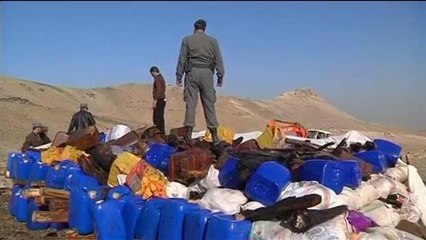 Afghanistan, bruciate 18 tonnellate di droga