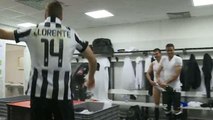 Juventus Campione d'Italia,  la festa nello spogliatoio