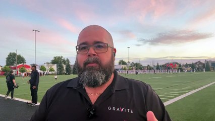 Le Noir et Or à quelques minutes du botté d'envoi du match inaugural à domicile