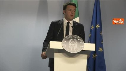 Renzi: «Posizione italiana su Grecia di buon senso»