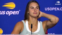 Aryna Sabalenka Press Conference - 2023 US Open Final
