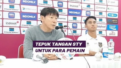 Timnas Indonesia U-23 Menang Besar atas Taiwan, Shin Tae-yong Beri Tepuk Tangan