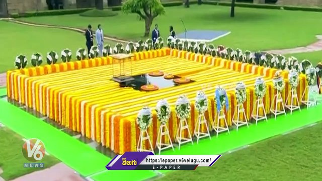 PM Modi Welcomes Italy Prime Minister Giorgia Meloni At Raj Ghat _ G20 Summit _ V6 News