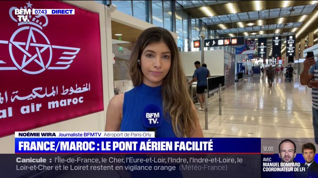 Séisme: le pont aérien entre la France et le Maroc facilité par les deux compagnies aériennes, Air France et Royal Air Maroc