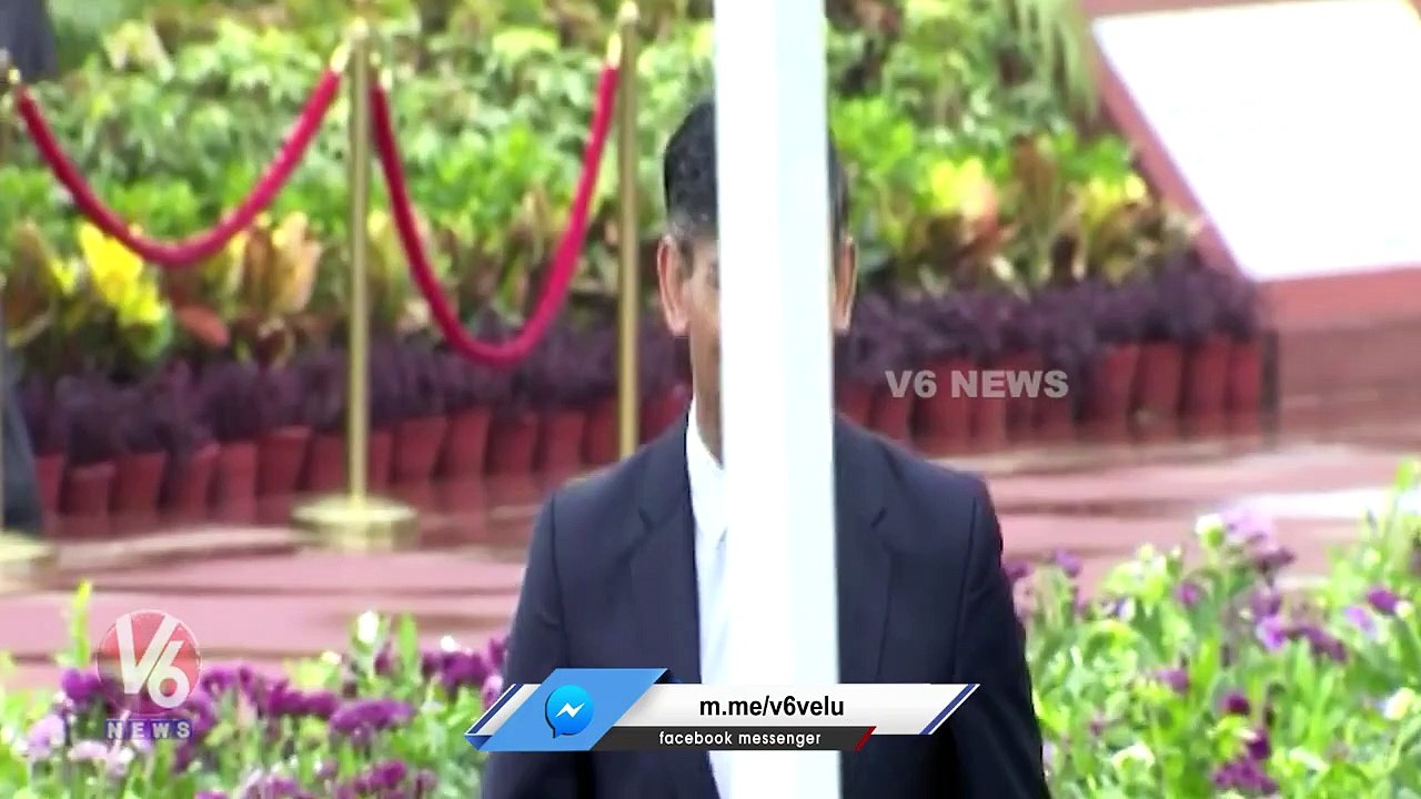 PM Modi Welcomes UK PM Rishi Sunak At Raj Ghat  _ G20 Summit _  V6 News