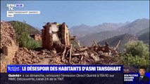 Séisme au Maroc: le désespoir des habitants d'Asni Tansghart, village situé à une cinquantaine de kilomètres au sud de Marrakech