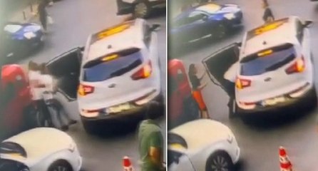 İstanbul’da film gibi olay! Caddede yürüyen kadın kaçırıldı