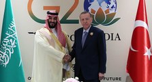 Erdoğan, Suudi Arabistan Veliaht Prensi Selman ile görüştü
