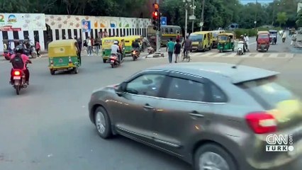 G20 sürerken Hindistan sokakları