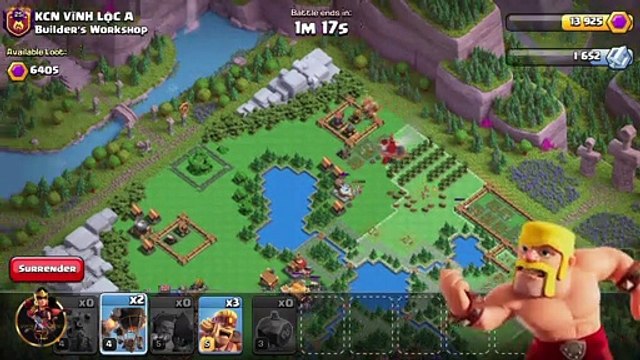 Flying Fortress & Rocket Balloons Attack in Clan Capital | Clash of Clans | Avenger Gaming 52