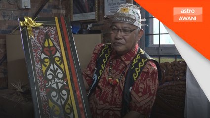 Cederahati istimewa kaum Penan dipersembah kepada Agong dan Permaisuri