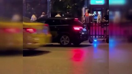 İstanbul'da Yol Verme Anlaşmazlığından Kavga Çıktı