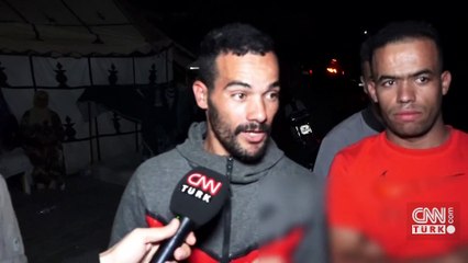 Faslılar deprem anını CNN TÜRK ekibine anlattı