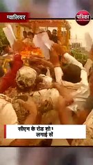 सीएम के रोड शो में कांग्रेस ने लगाई सेंध