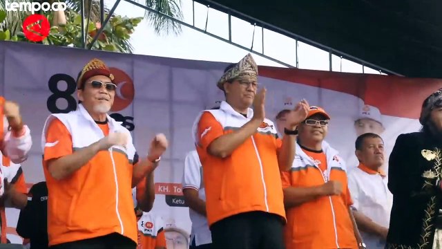 Ini Janji Anies Baswedan Saat Senam Sehat Bareng PKS di Palembang