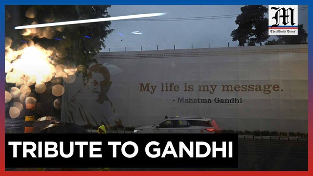 G20 leaders pay their respects at a Gandhi memorial on the final day of the summit in India