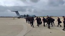 La Unidad Militar de Emergencias viaja hacia Marruecos