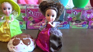 Princesa - Cupcake Surpresa - Cupcake  que se transformam em Bonecas com doces aromas