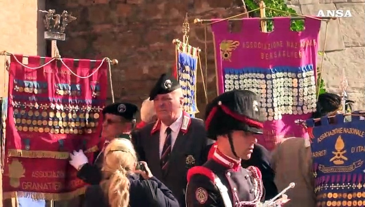 8 settembre, la cerimonia per l'80  Anniversario della Difesa di Roma