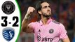 Inter Miami vs Sporting KC 3-2 Highlights & All Goals MLS 2023