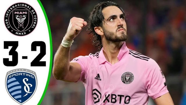Inter Miami vs Sporting KC 3-2 Highlights & All Goals MLS 2023