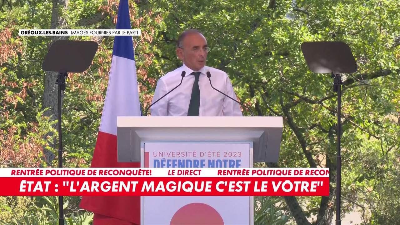 Eric Zemmour : «Derrière chaque nouvel assistan...