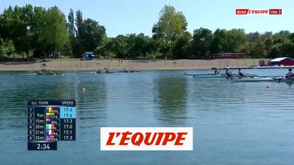 Sixième place pour Lunatti et Bailleul en finale du deux de couple - Aviron - Mondiaux (F)