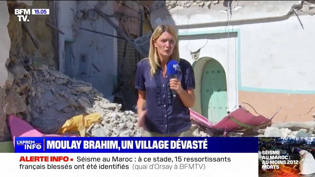 Séisme au Maroc: le village de Moulay Brahim dévasté