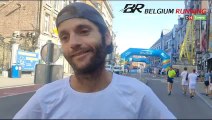 Renan Gossiaux, 1er Belge de l'UTMB, en décrassage sur le Jogging de Namur