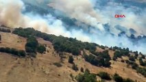 Balıkesir'de Tarım Arazisinde Yangın Çıktı