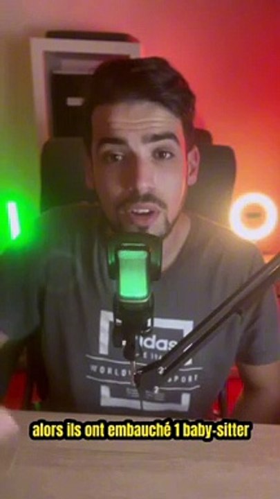 Ce chien ne laisse pas ce bebe dormir seul