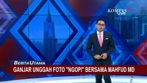 Ganjar Unggah Foto Ngopi Bareng Mahfud MD di Instagram