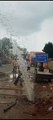 बीसलपुर से आ रही पाइप लाइन टूटी, बहा हजारों लीटर पानी