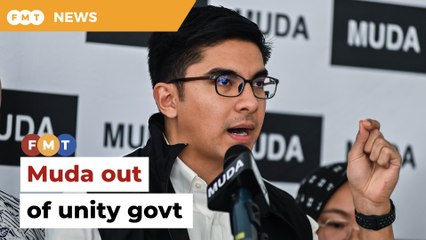 Syed Saddiq takes Muda out of unity govt, forms ‘third force’