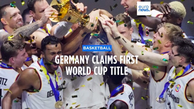 Germany wins Basketball World Cup for first time, holds off Serbia 83-77 for gold medal
