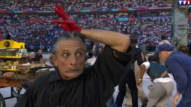 VOICI : Coupe du monde de rugby : qui incarne le coq qui a volé la vedette à Jean Dujardin lors de la cérémonie d'ouverture ?