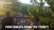 Fabio Concato suona tra i vigneti