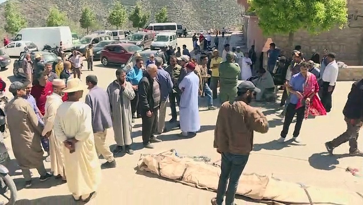 Erdbeben in Marokko: 'Wir dachten, es sei die Apokalypse'