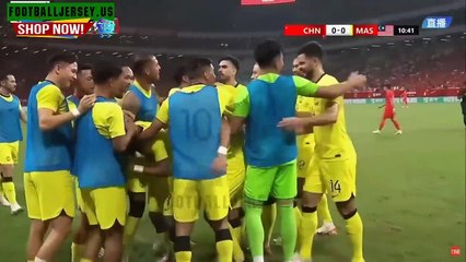 China vs Malaysia 1 x 1 Highlights & All Goals  International Friendly 2023 中国 vs 马来西亚