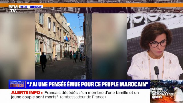 Séisme au Maroc: les membres de ma famille sont tous dehors , raconte Rachida Dati
