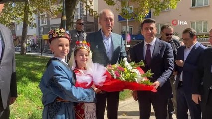 TBMM Başkanı Numan Kurtulmuş Bilecik'te Ziyaretlerde Bulundu