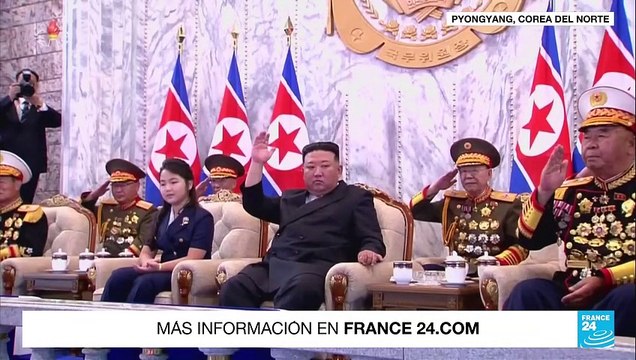 Corea del Norte celebró sus 75 años, al desfile militar asistieron delegados rusos y chinos