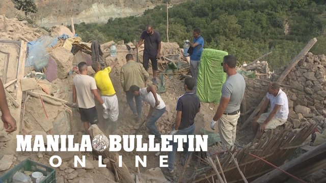 Rescue workers search for survivors after deadly Morocco quake