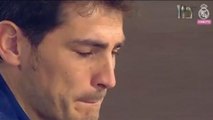 Casillas in lacrime dice addio al Real Madrid