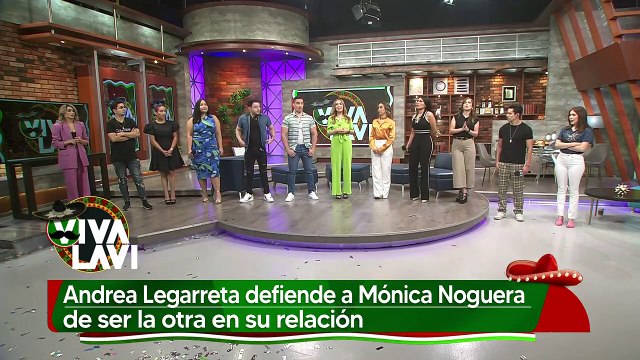 Andrea Legarreta defiende a Mónica Noguera tras las especulaciones