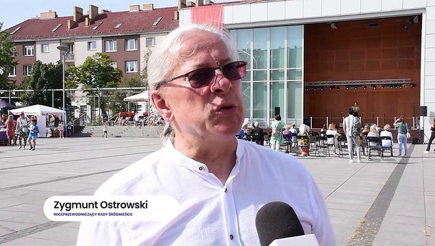 Festyn przed ratuszem w Koszalinie